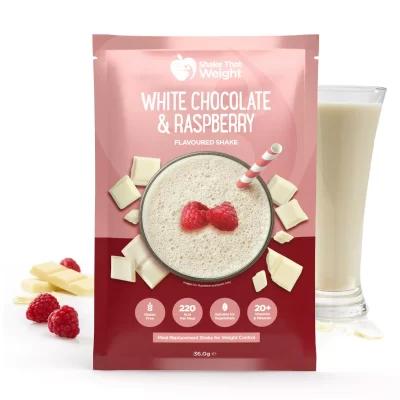 White Choc and Raspberry Shake