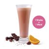 Choc Orange Shake_just glass_roundel
