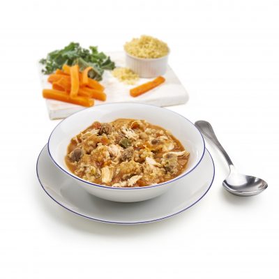 Chicken, Beef and Bulgur Wheat