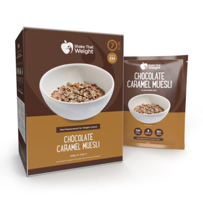 Muesli with Chocolate and Caramel (Box of 7 Servings)