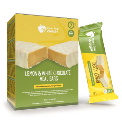 Lemon and White Chocolate Bar (Box of 7 Servings)