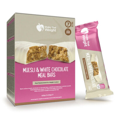 Muesli with White Chocolate Bar (Box of 7 Servings)