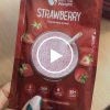 Play button – strawberry shake